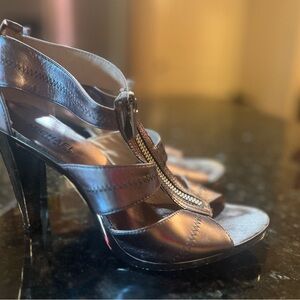 Michael Kors Gunmetal Stiletto Heels